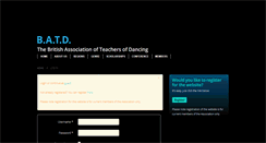 Desktop Screenshot of batd.co.uk