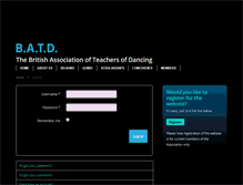 Tablet Screenshot of batd.co.uk